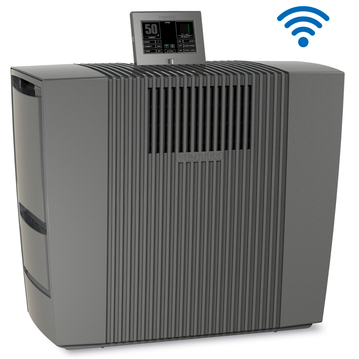 Увлажнитель-очиститель воздуха Venta LPH60 WiFi черный