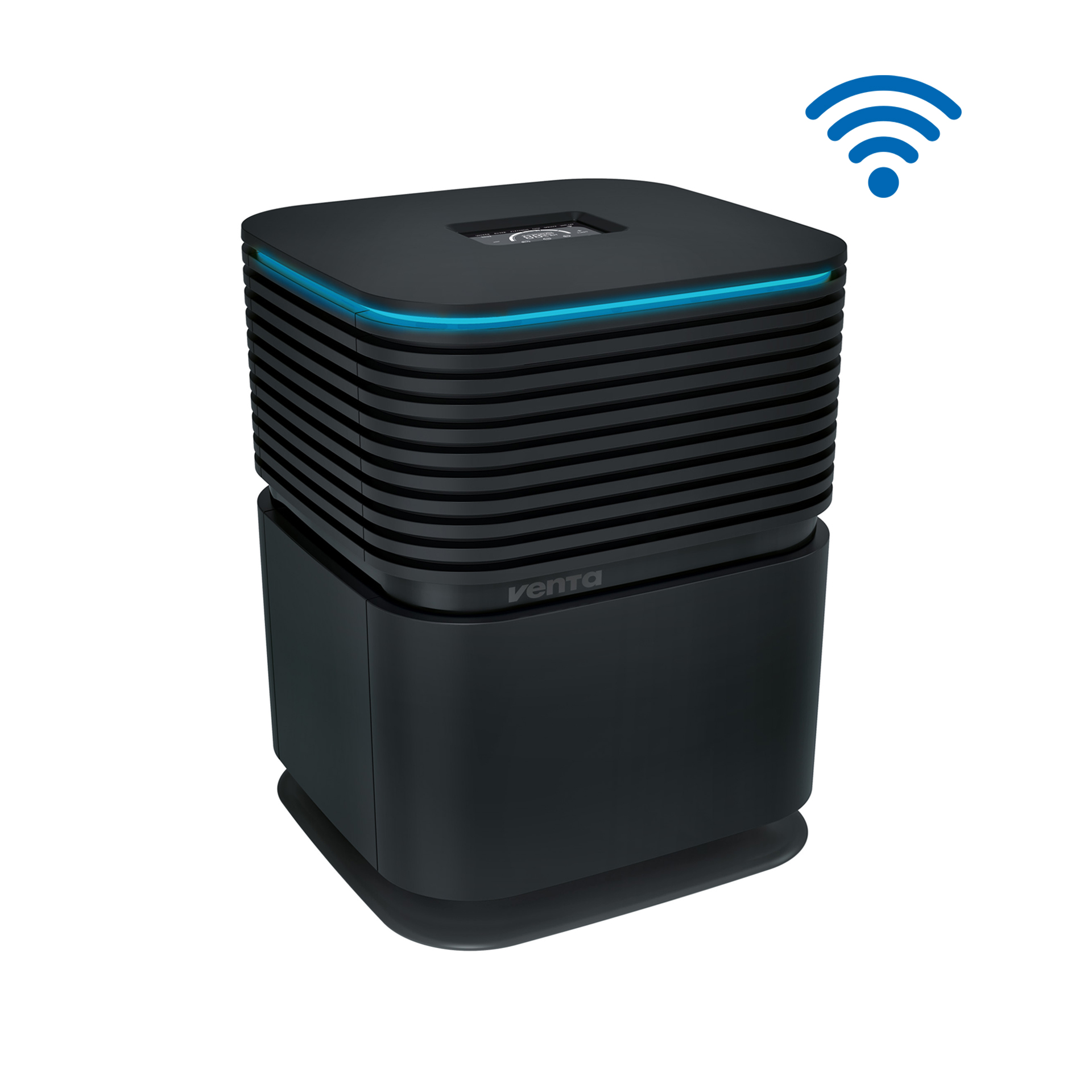 Увлажнитель-мойка воздуха Venta AeroStyle Compact AH735, черный до 70 кв.м