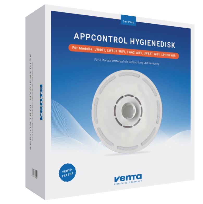 Гигиенический диск Venta х 3 шт для PROFESSIONAL AH902\LPH60/LW60/LW62