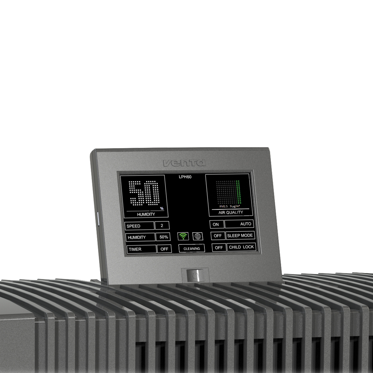 Увлажнитель-очиститель воздуха Venta LPH60 WiFi черный